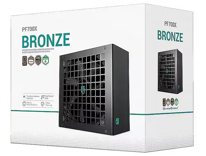 Furnizues energjie DeepCool PF700X, 700W, ATX, i zi