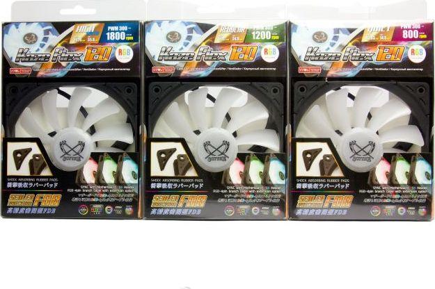 Ftohës Scythe Kaze Flex RGB PWM 1800rpm, 120 mm