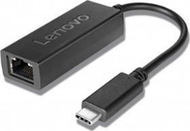 Adapter rrjeti Lenovo USB C në Ethernet, gigabit, i zi