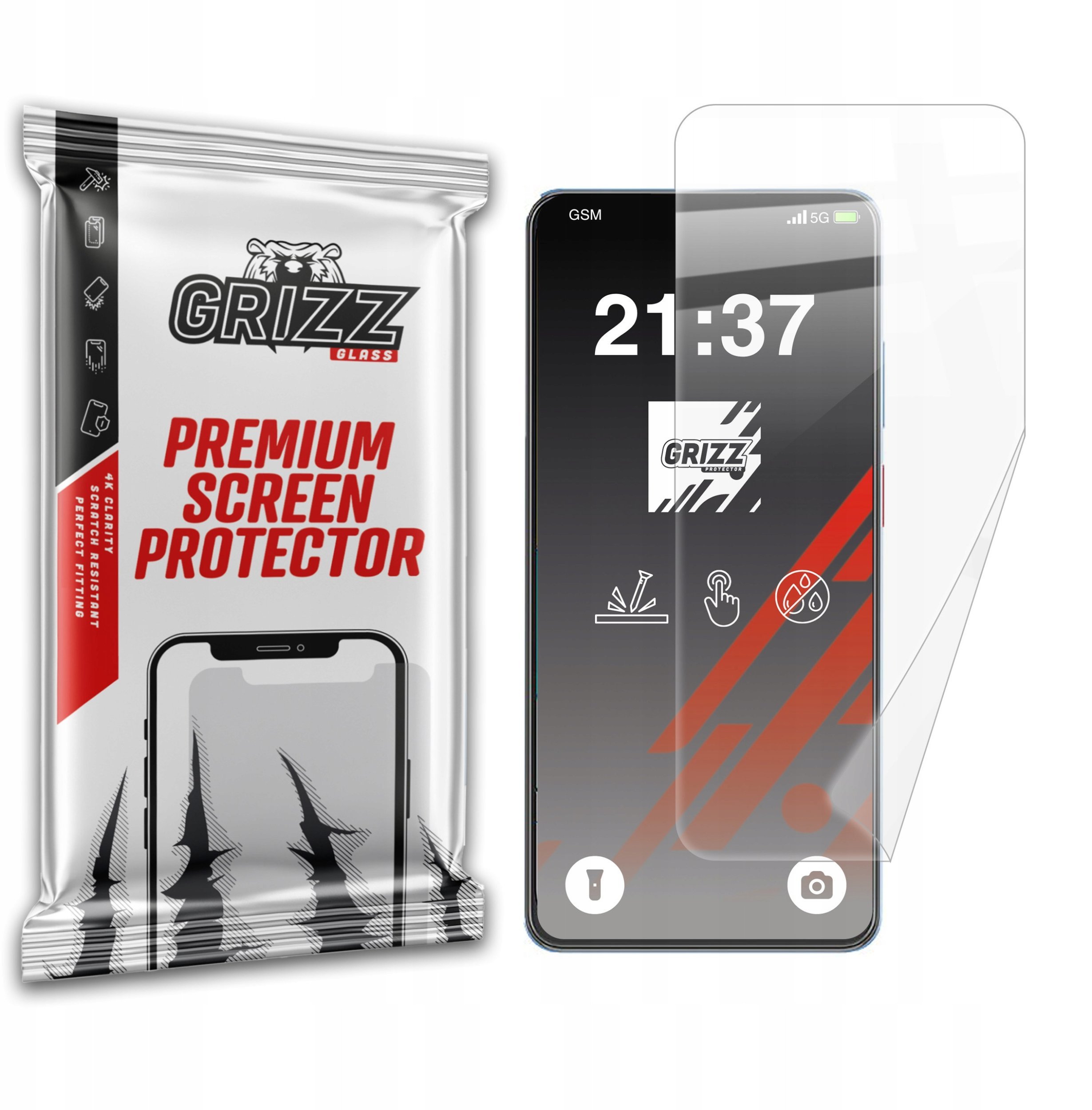 Filmi mbrojtës keramik Grizz për ZTE Blade V50 Vita, transparent