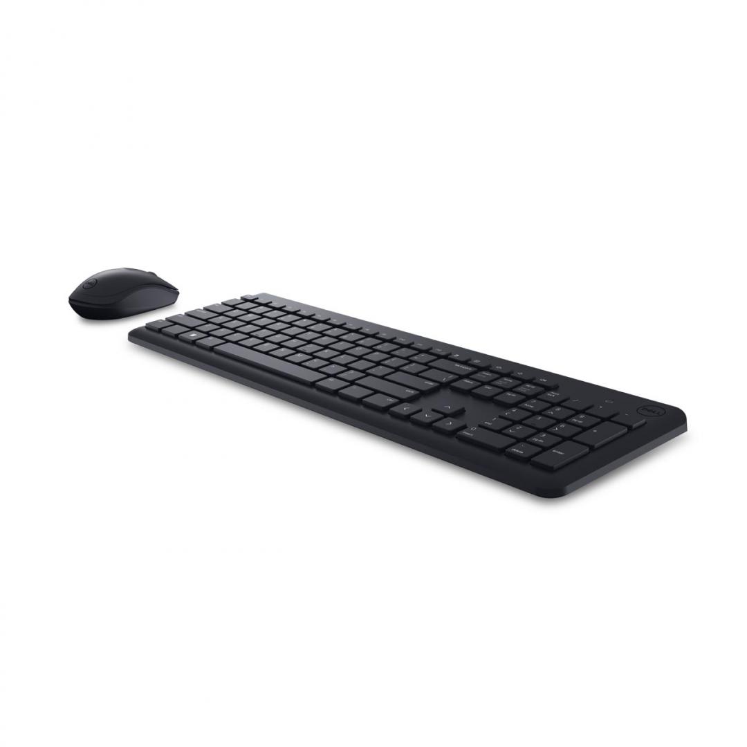 Set tastierë dhe maus wireless Dell KM3322W, layout rumun QWERTZ, i zi