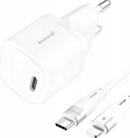 Karikues muri Canyon 20W, USB C, kabllo Lightning, i bardhë