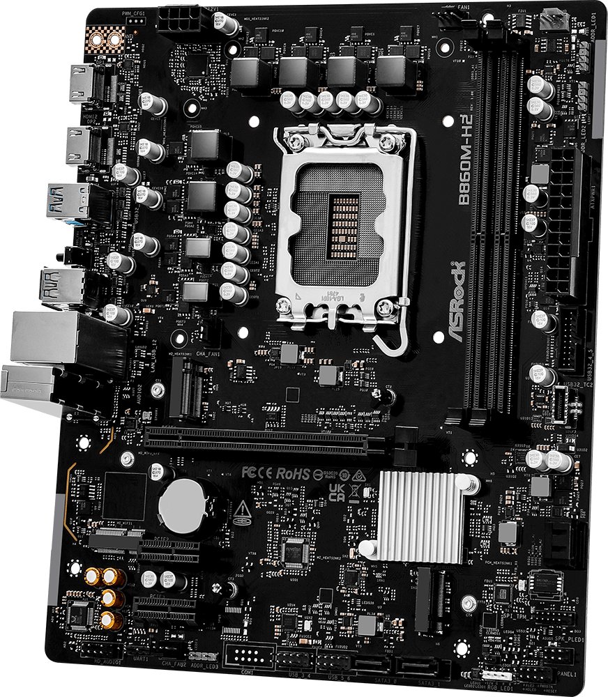 Pllake amë ASRock B860M-H2, DDR5, Micro ATX, PCIe 4.0