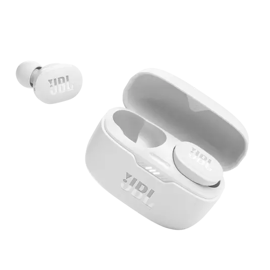 Dëgjuese JBL T130 NC TWS, të bardha
