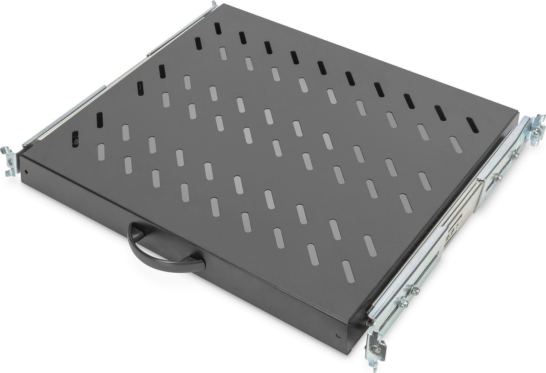 Raft tërheqës 25kg Për Kabinet Digitus TRAY-2-600-SW 1U I Zi