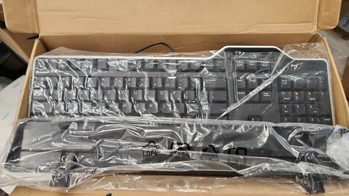 Tastierë Dell KB813T Smartcard, USB, me kabëll, e zezë