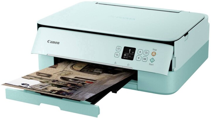 Printer Canon PIXMA TS5353A, i gjelbër