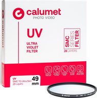 Filtër UV Calumet 49mm SMC TG Ultra Slim, xham optik, i zi