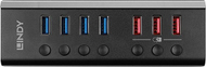HUB USB Lindy 4 Port, USB 3.0, Quick Charge, i zi