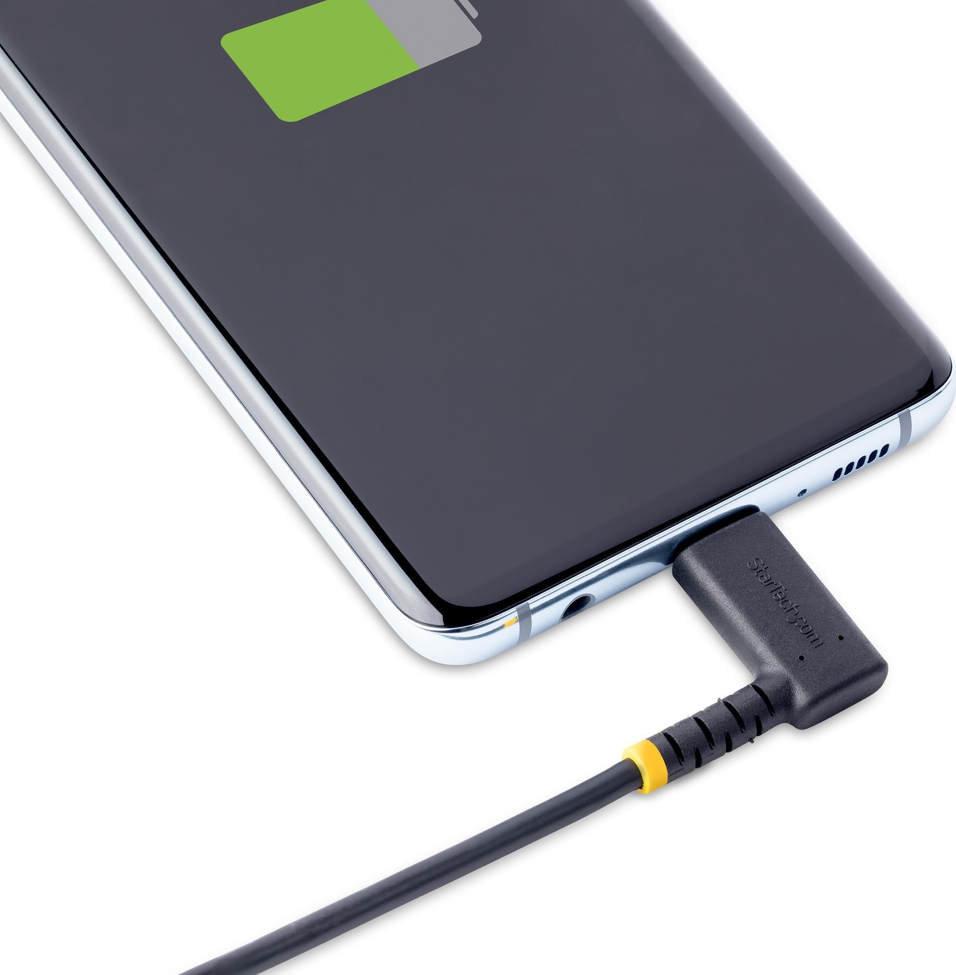 Kabllo telefoni StarTech.com RUSB2CLTMM1MR, USB C në Lightning, 1m, i zi