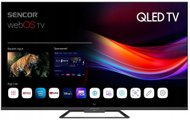 Телевизор QLED Sencor SLE 55Q871B, 55\", 4K UHD, паметен webOS, црн