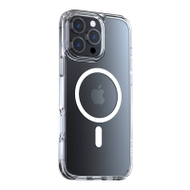 Mbrojtëse telefoni Torras Diamond-Mag për iPhone 16 Pro, MagSafe, transparente