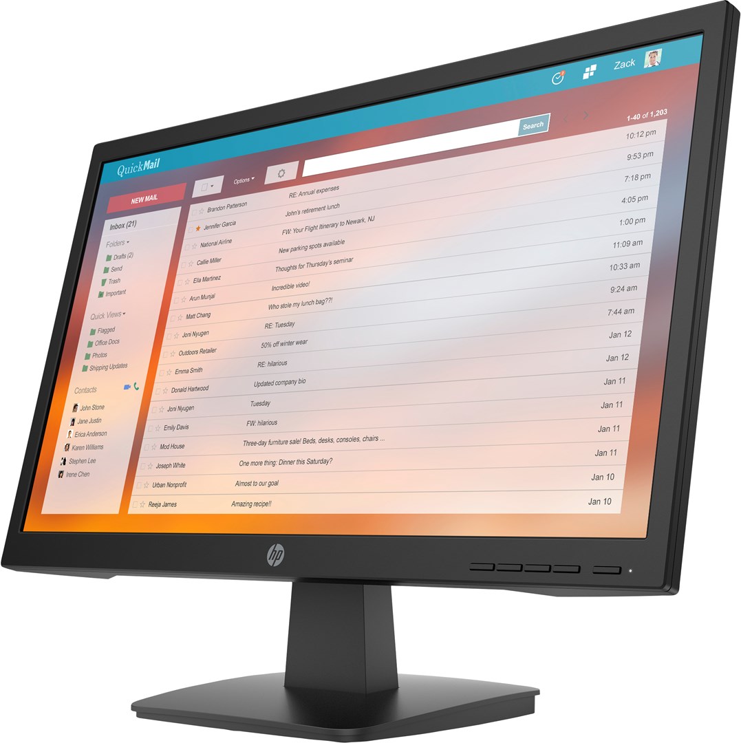 Monitor HP P22v G4, 21.5", Full HD, TN, i zi