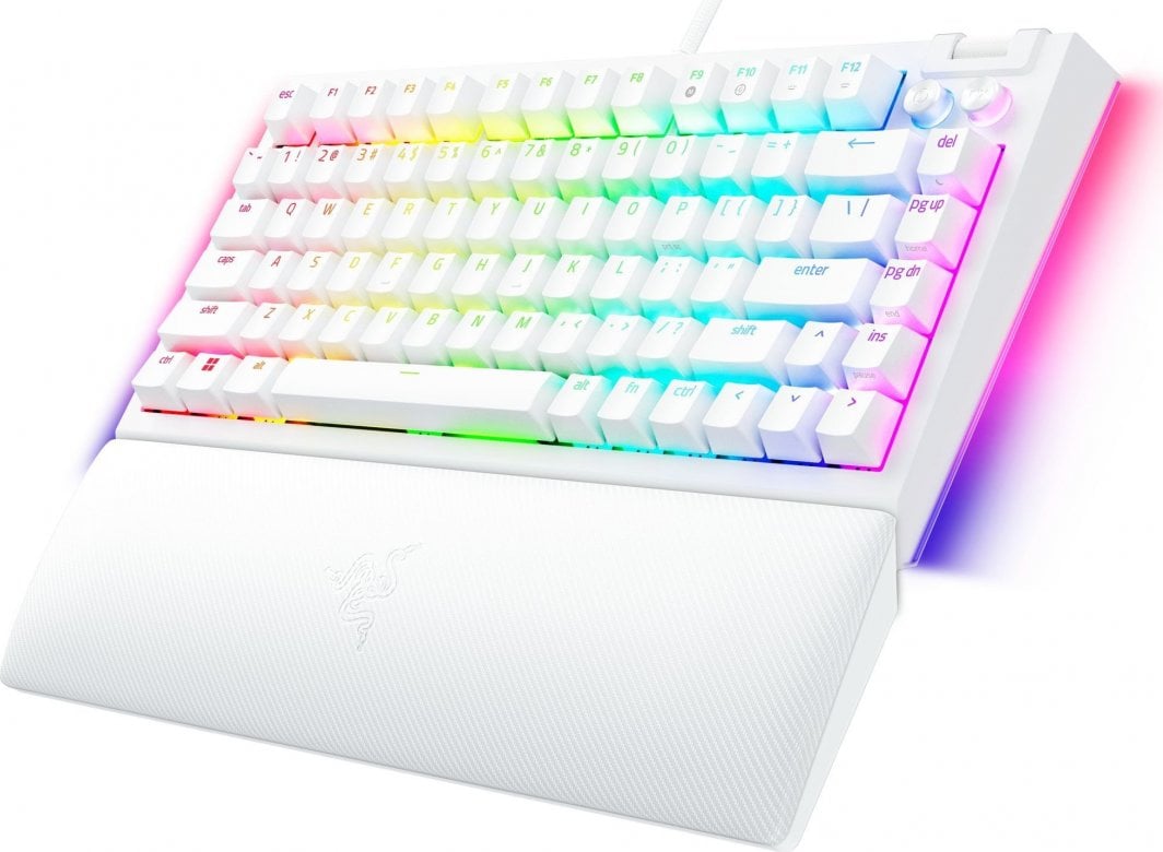 Tastierë Razer BlackWidow V4, RGB e bardhë