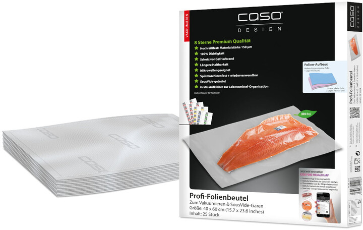 CASO vakuovací sáčky 40x60 cm, 25 ks
