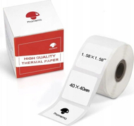 Letër vetëngjitëse Phomemo XP-4040-180, 40x40mm, 180 etiketa, e bardhë