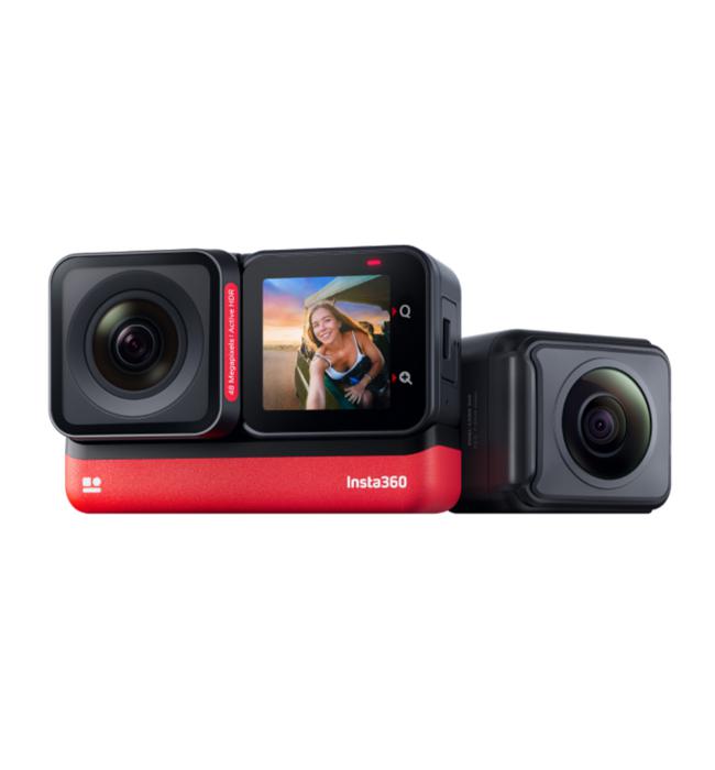Kamerë aksion Insta360 ONE RS Twin Edition, 4K, 360°, e zezë