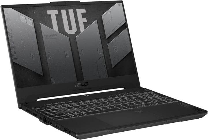 Laptop ASUS TUF Gaming F15, Intel Core i7-12700H, 16GB RAM, 512GB SSD, NVIDIA GeForce RTX 4060 8GB GDDR6, i hirtë