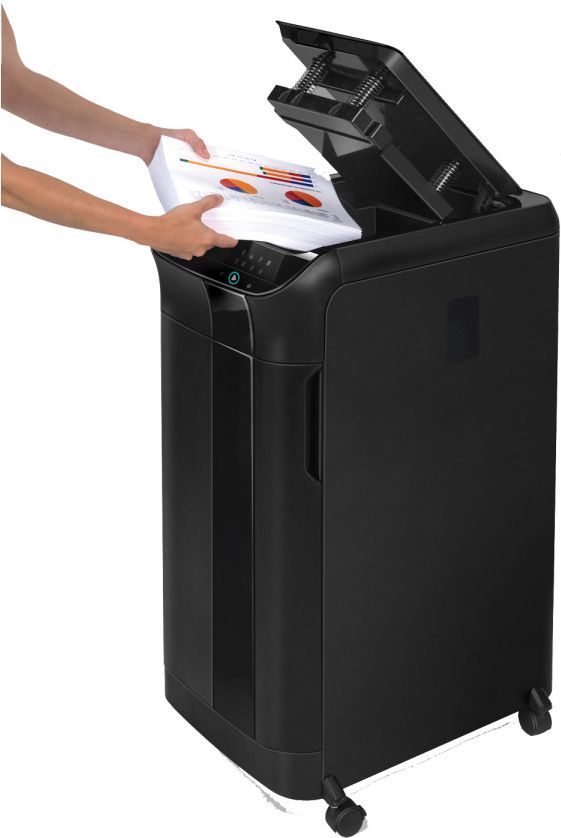 Машина за сечење хартија Fellowes Automax 550C, автоматска, професионална, црна