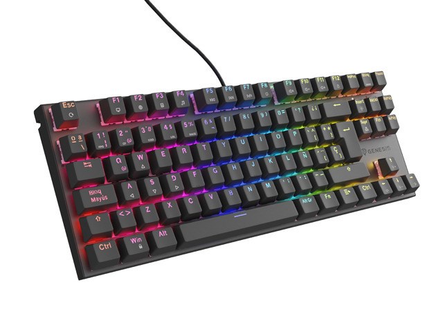 Tastierë Genesis Thor 303 TKL, Outemu Peach Silent, e zezë