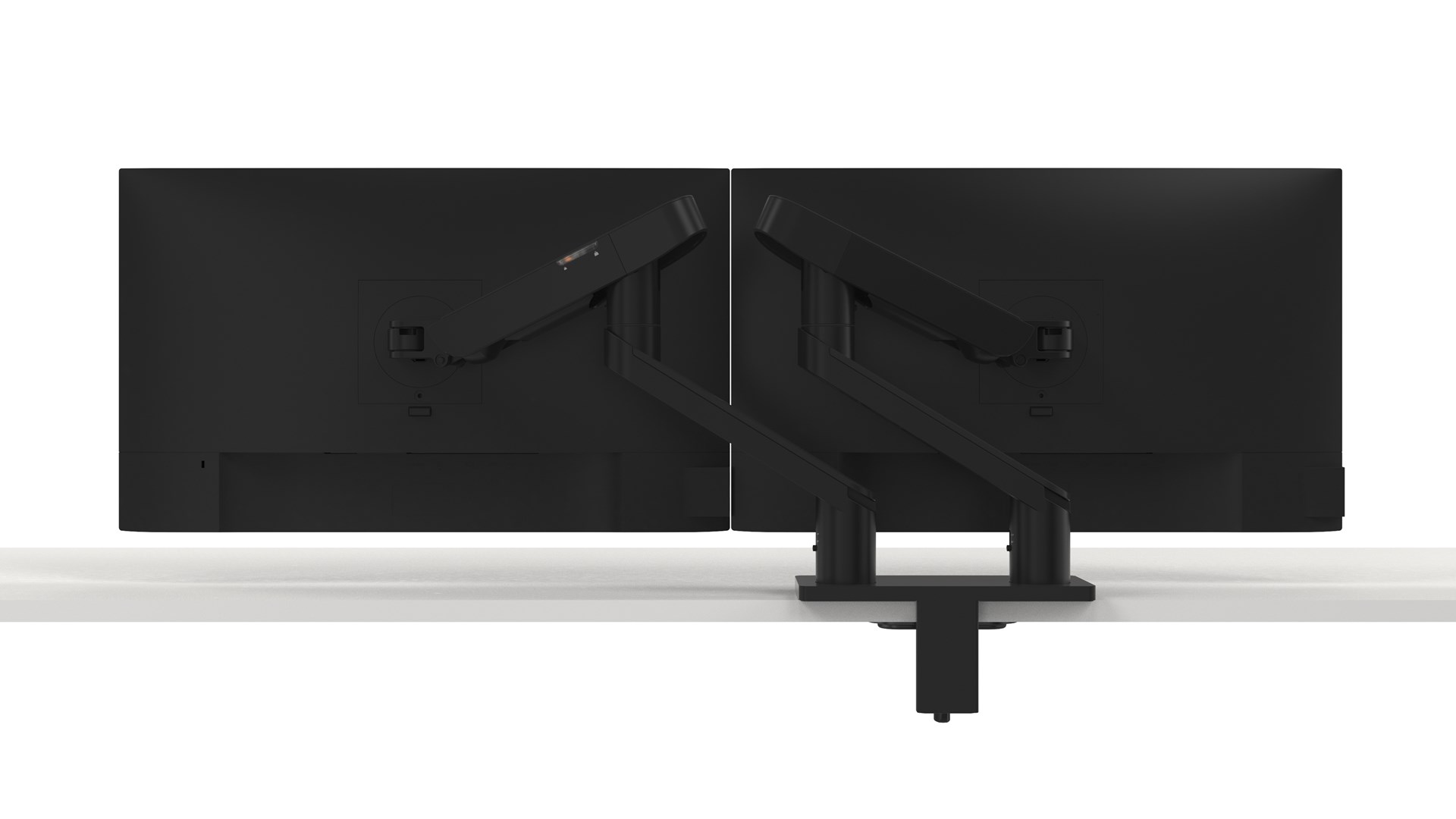 Standi për dy monitorë Dell 482-BBDL, 19"–38", VESA 100x100, deri 10 kg, i zi