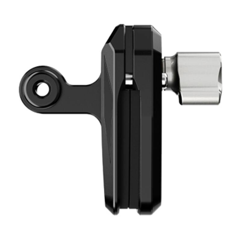Mbajtëse kamerë aksion Puluz PU713B, clip-on për motoçikleta, aliazh alumini, e zezë