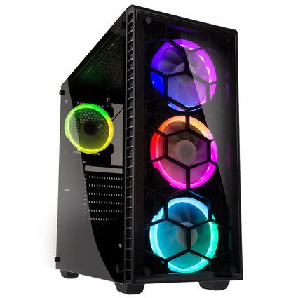 Kasë Kolink Observatory RGB Mid Tower, e zezë