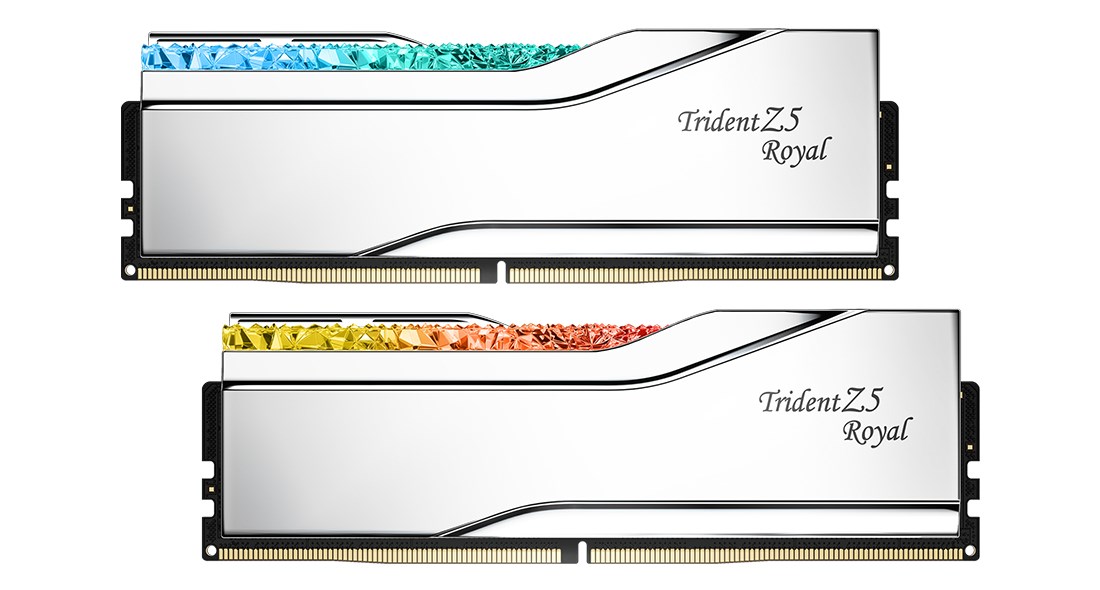 Memorie G.Skill Trident Z5 Royal, DDR5, 32GB, 6400MHz, e argjendtë