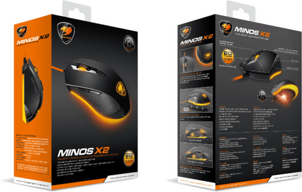 Maus Cougar Minos X2, i zi