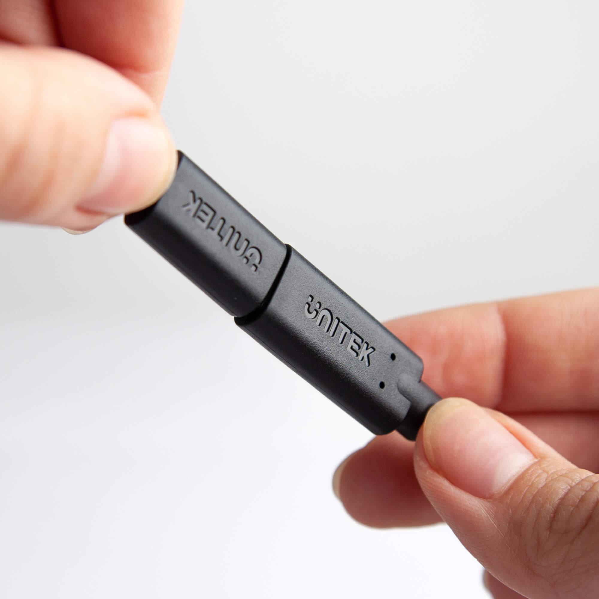 Kabllo USB Unitek C14086BK, USB C në USB C, 1.5 m, e zezë