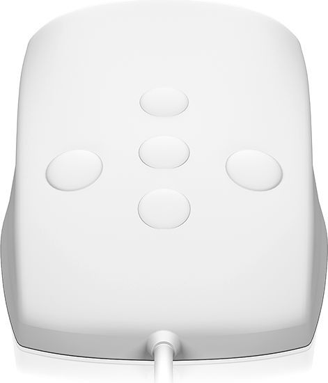 Maus Keysonic KSM-3020M-W, me kabllo, USB, i bardhë