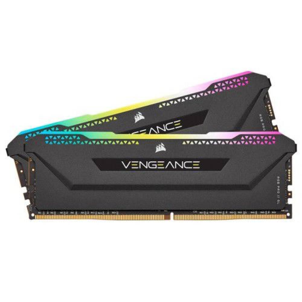 RAM desktop Corsair Vengeance RGB Pro SL, 16GB DDR4 3200MHz, CL16, i zi