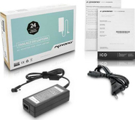 Adapter karikues për laptop Movano ZZ/AS19342E, 65W, 19V 3.42A, i zi