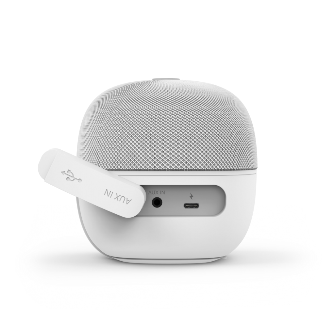 Altoparlant portativ Hama Cube 2.0, 4 W, Bluetooth, i bardhë