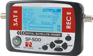 Мерна уред за сателитски сигнал Red Eagle SF-500, дигитален DVB-S S2, екран, црн