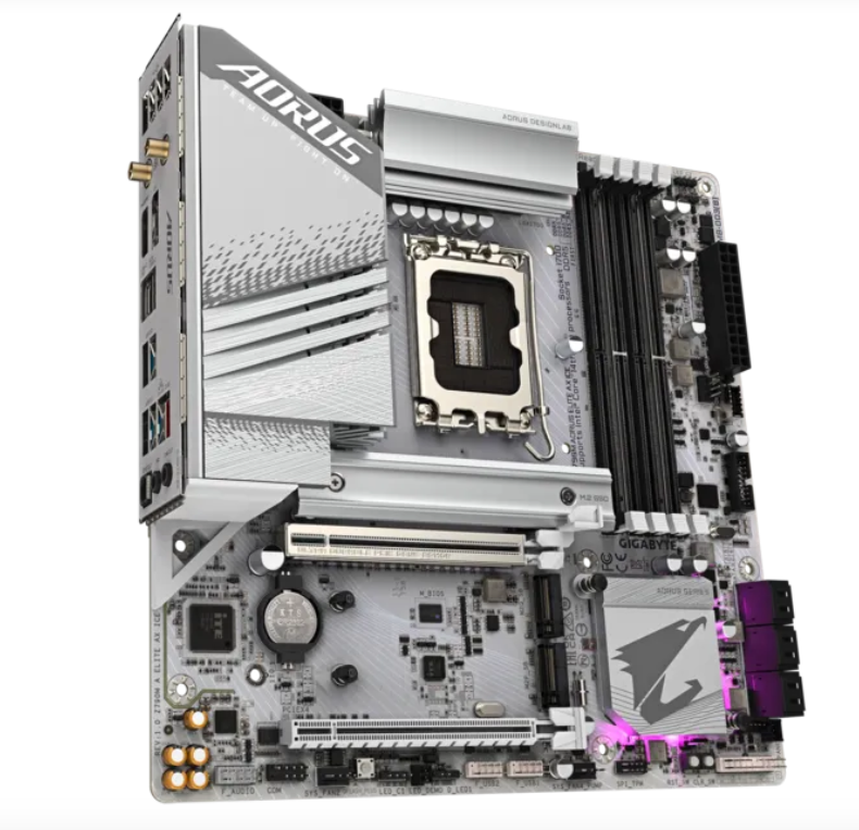 Pllakë amë Gigabyte X870 AORUS STEALTH ICE, AM5, DDR5