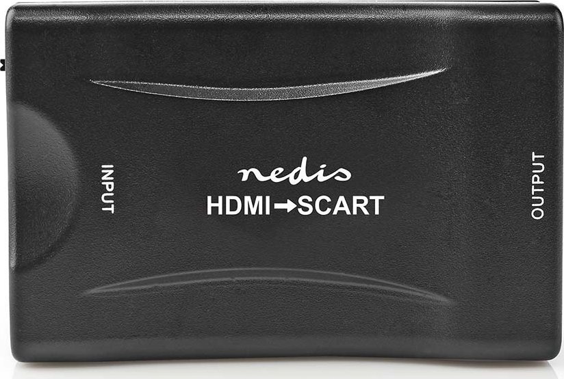 Konvertues HDMI në SCART Nedis, 1080p, Audio Adapter, i zi