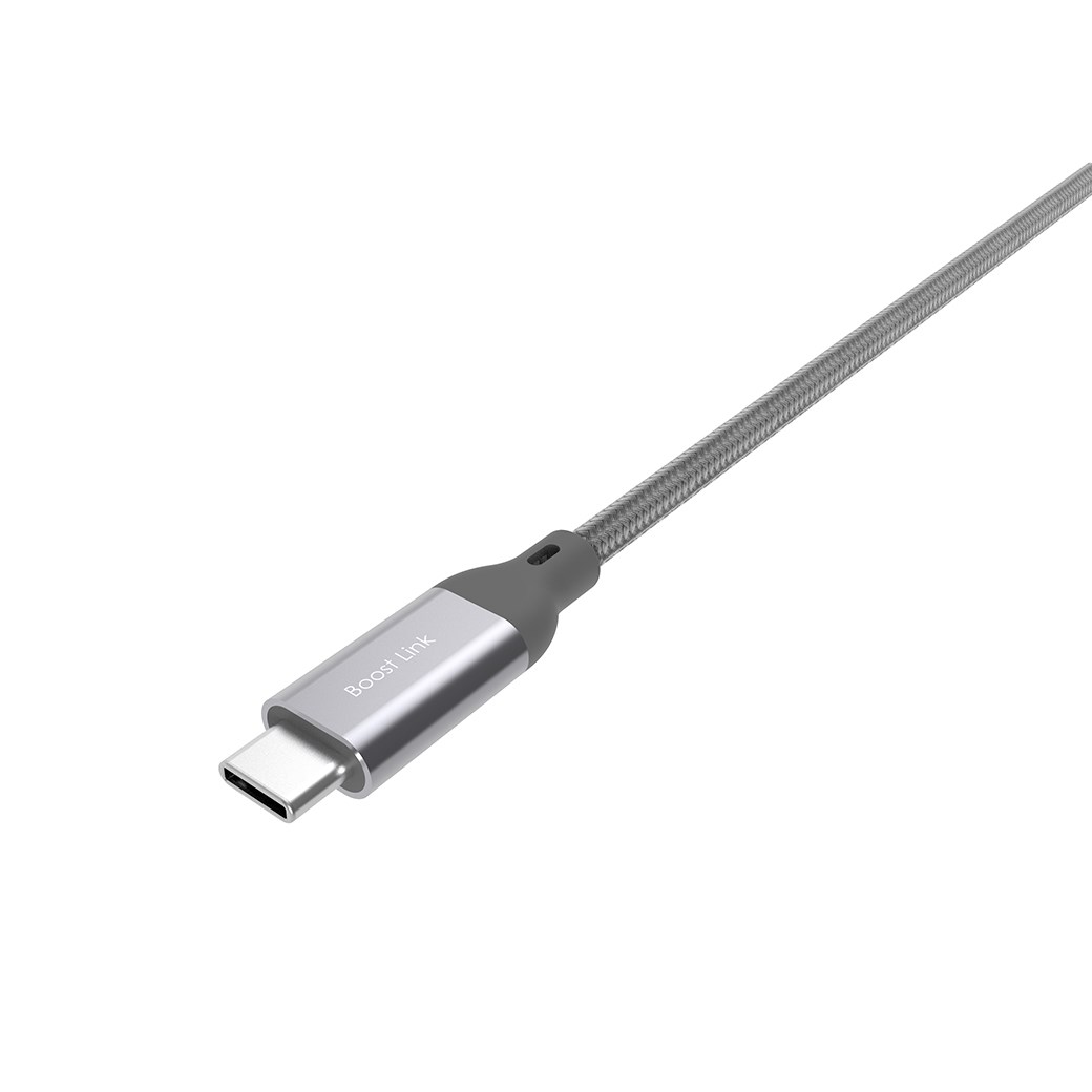 Kabllo USB-A në USB-C, 1m, USB 3.0, i hirtë