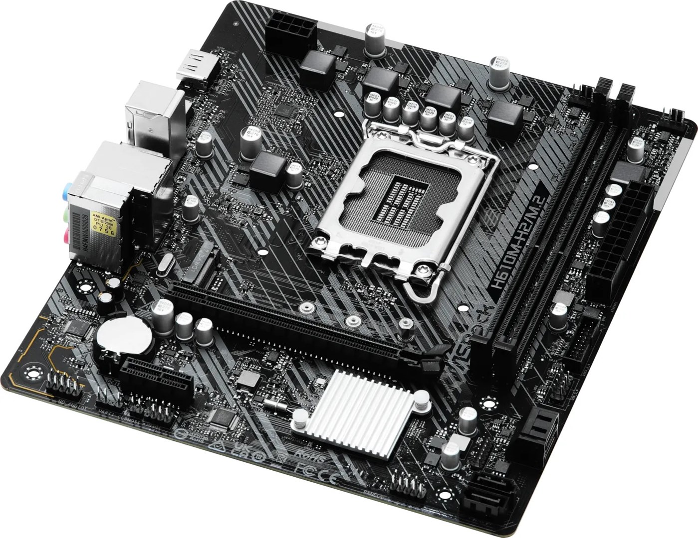 Pllakë amë ASRock H610M H2 M.2, LGA1700, DDR4