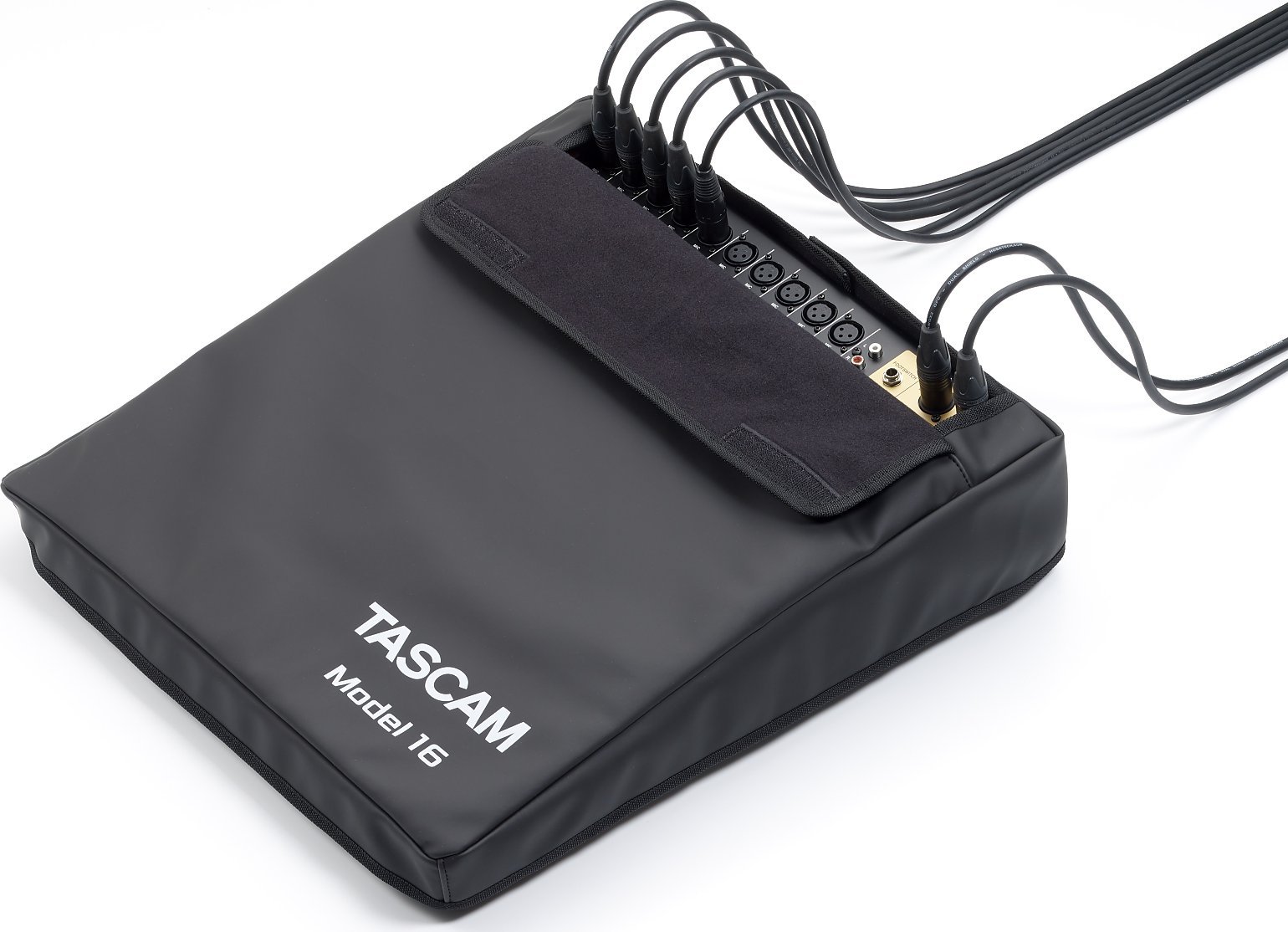 Mikser analog Tascam Model 16, 14 kanale, regjistrues digjital 16 pista, i zi