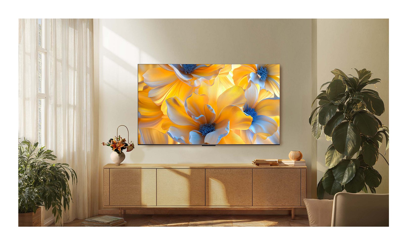 Televizor TCL C Series 55C69K, 55", MiniLED 4K, Google TV, gri metalik