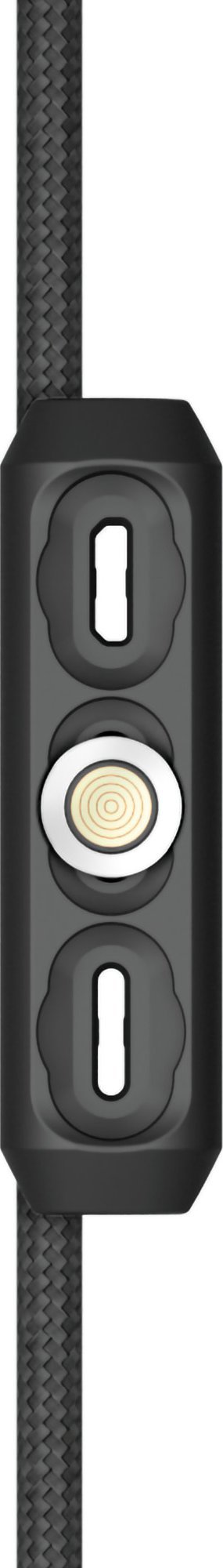 Kabllo magnetike RealPower Magnetic Cable 3A, 20cm, me adapterë, e zezë