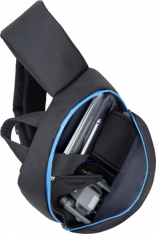 Çantë shpine me një rrip RivaCase 7870 për mini dronë dhe laptopë 13.3"