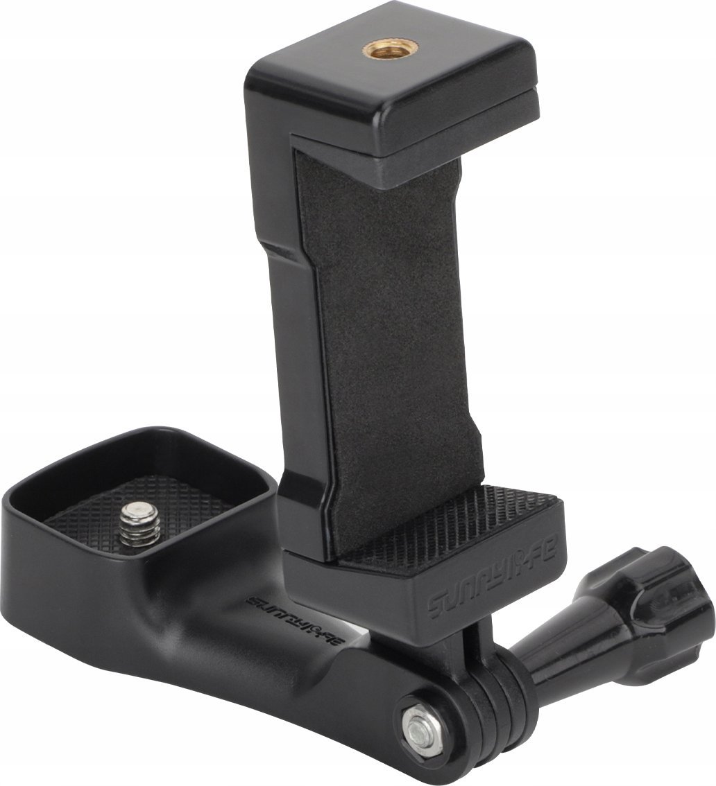 Adapter dore Sunnylife ZJ747 për DJI Osmo Pocket 3, për smartphone, plastikë rezistente, i zi