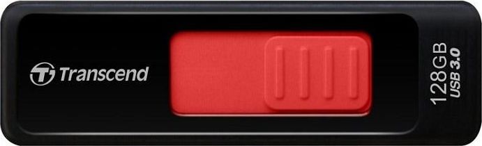 USB Transcend JetFlash 760, 128GB, USB 3.0, i zi e kuqe