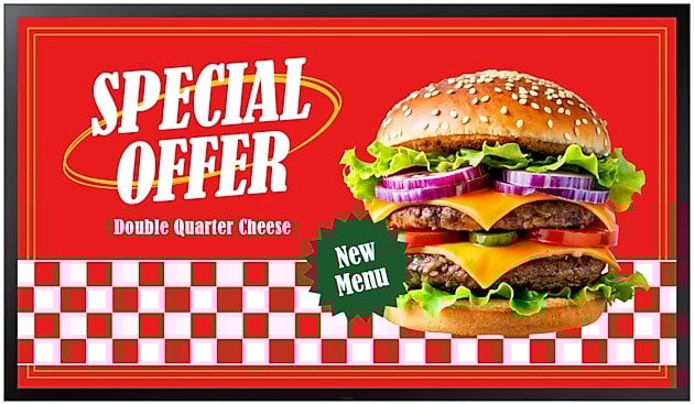 Ekran profesional Samsung OH55DX, 55", Full HD, Wi-Fi, i zi