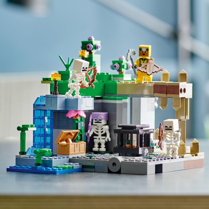 Set LEGO® Minecraft 21189 Skeleton Cave, 364 pjesë