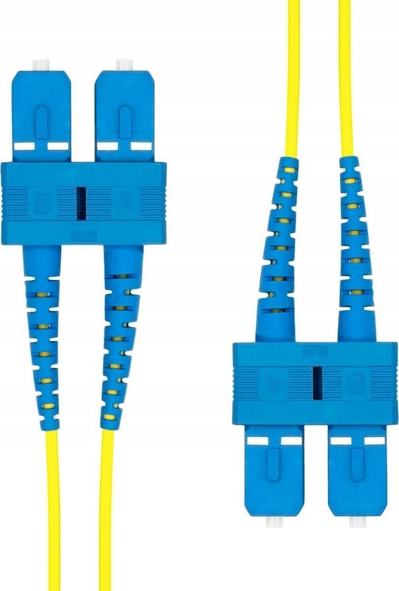 Kabëll fibër optike LYNX duplex SM OS2, SC SC, 9/125µm, 2m