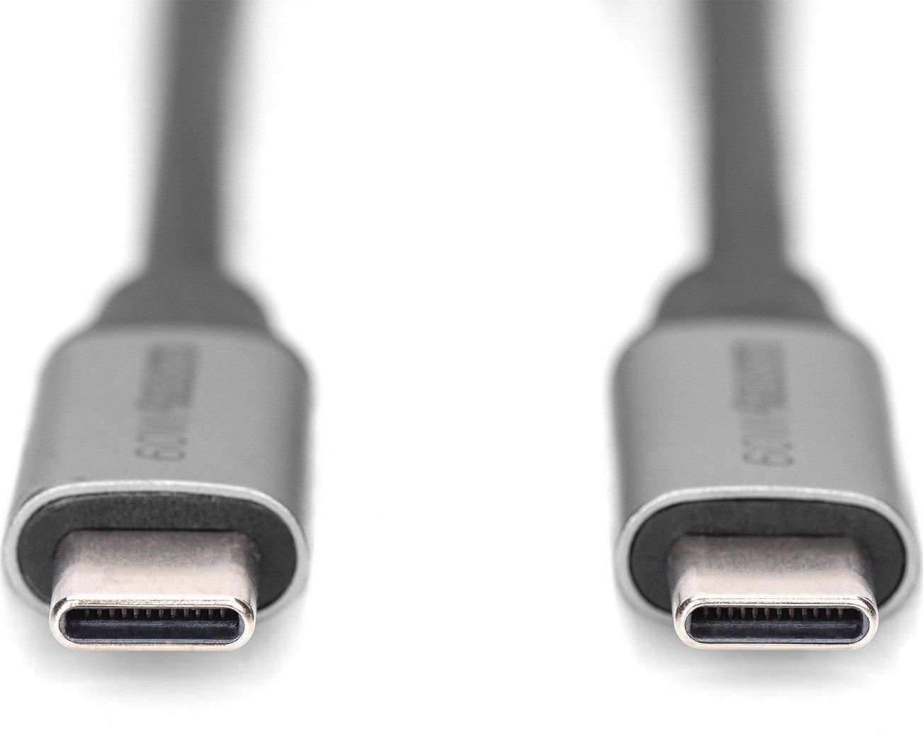 Kabllo USB Digitus USB C në USB C, 1 m, 60 W, i zi