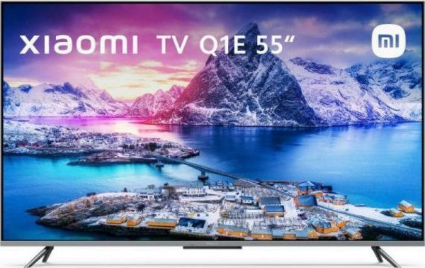 Televizor Xiaomi Mi TV Q1E 55, 55", QLED 4K, Android TV, gri
